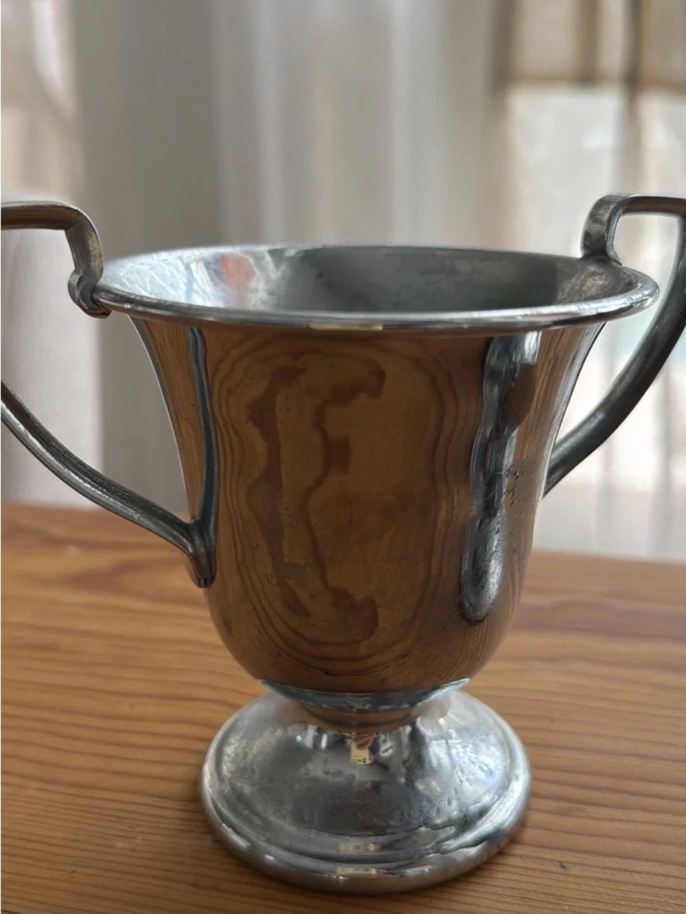x2 Vintage Farberware New York 1960's Stainless Steel Creamer/Sugar Bowl Goblets